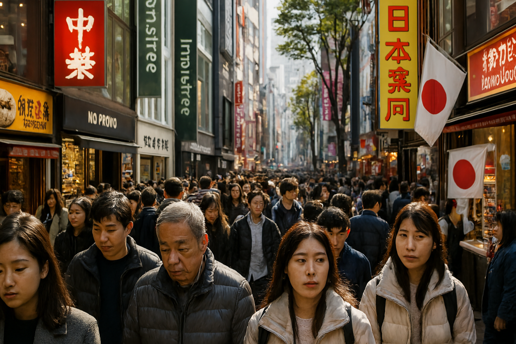 Chinese - Japanese Tensions Lead To Tourism Boon For South Korea