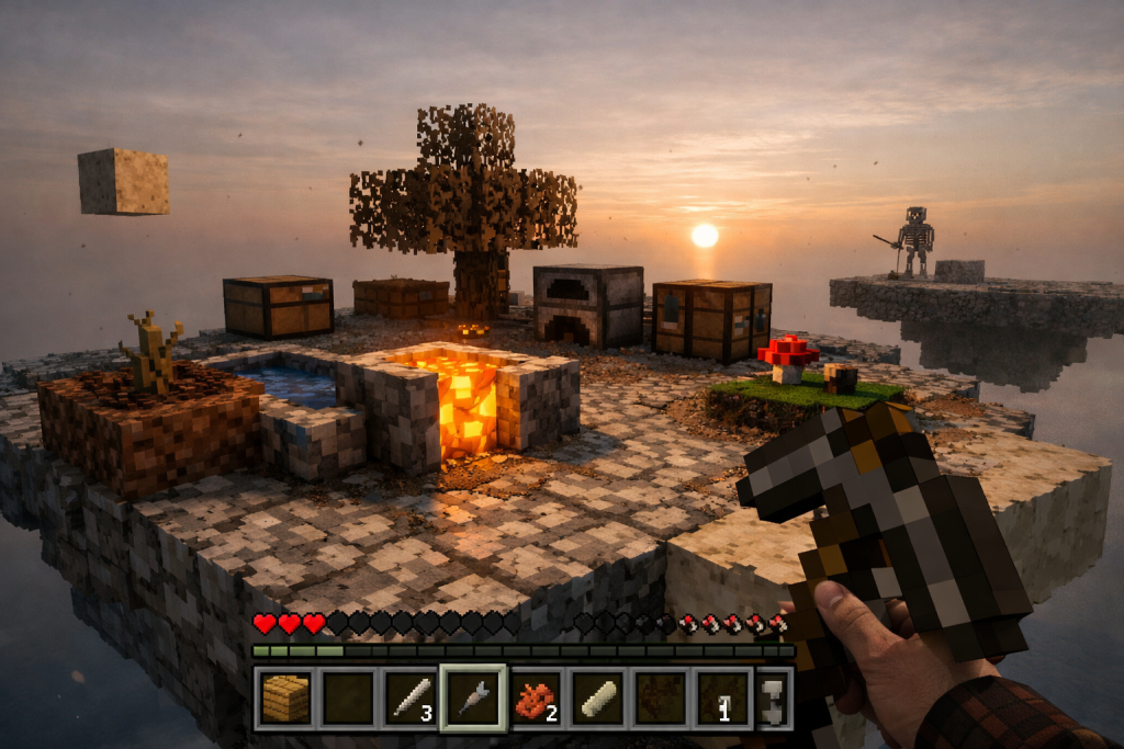 Limited Resource Challenges That Test Even Veteran Minecraft Players